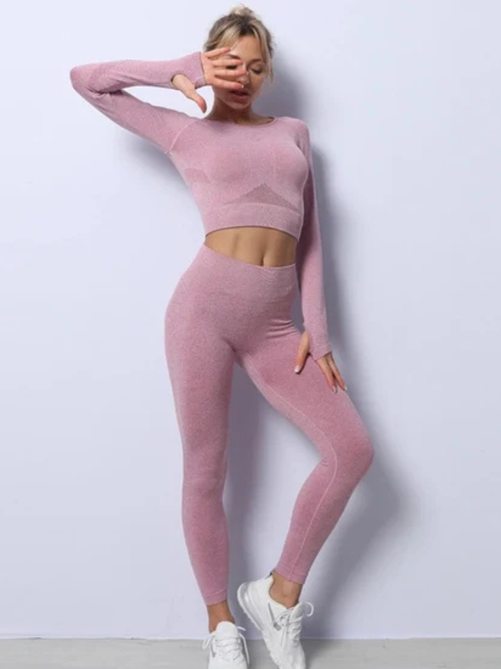Conjunto Air Fitness Manga Longa