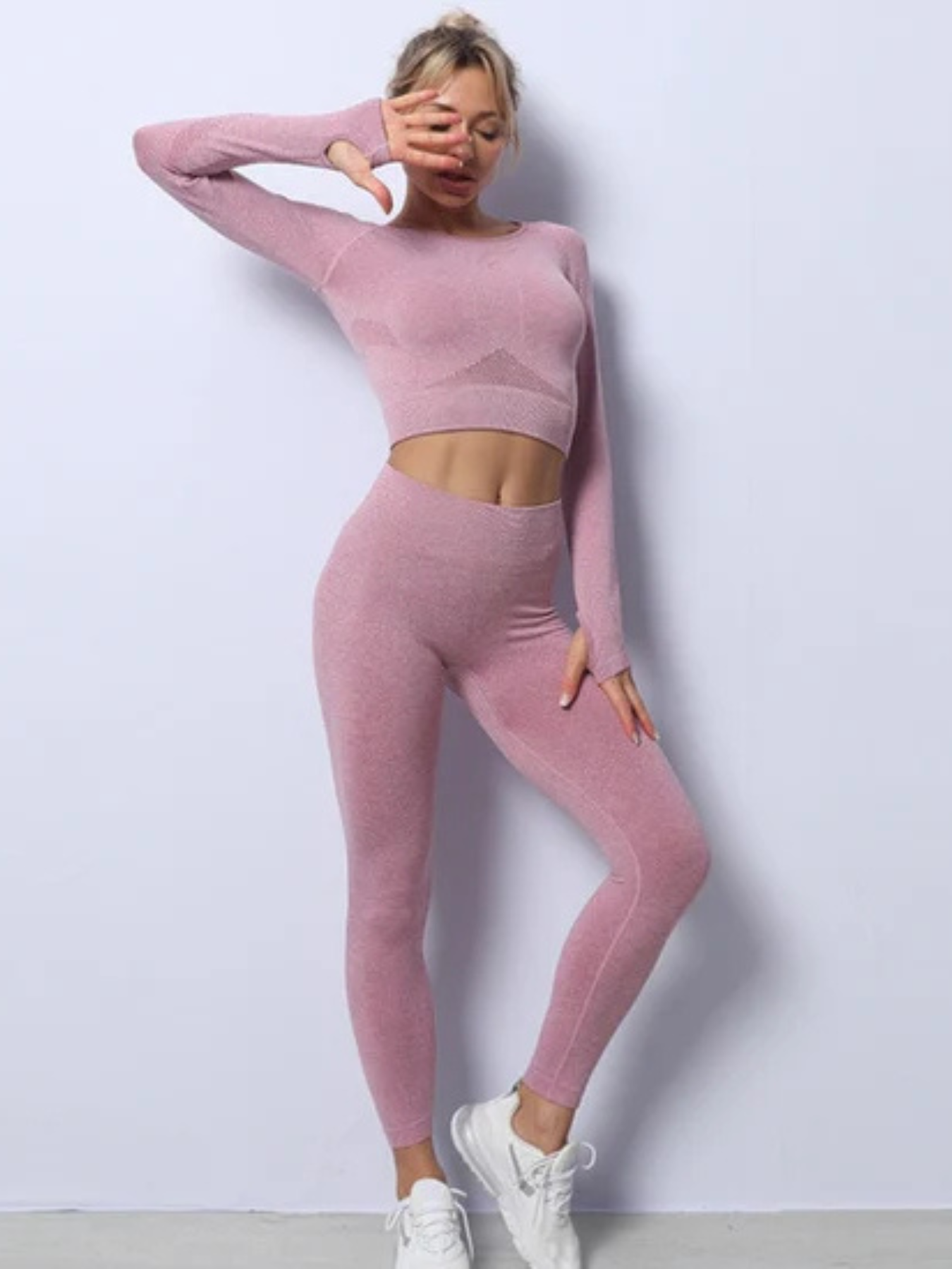 Conjunto Air Fitness Manga Longa