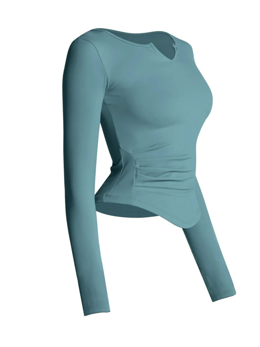 Blusa Manga Cumprida Gola V Move Act
