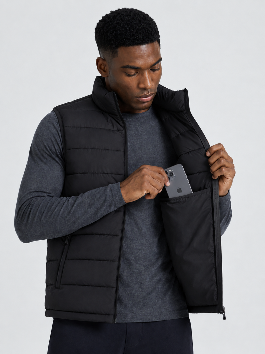 Colete Puffer Explorer Move&Act Masculino