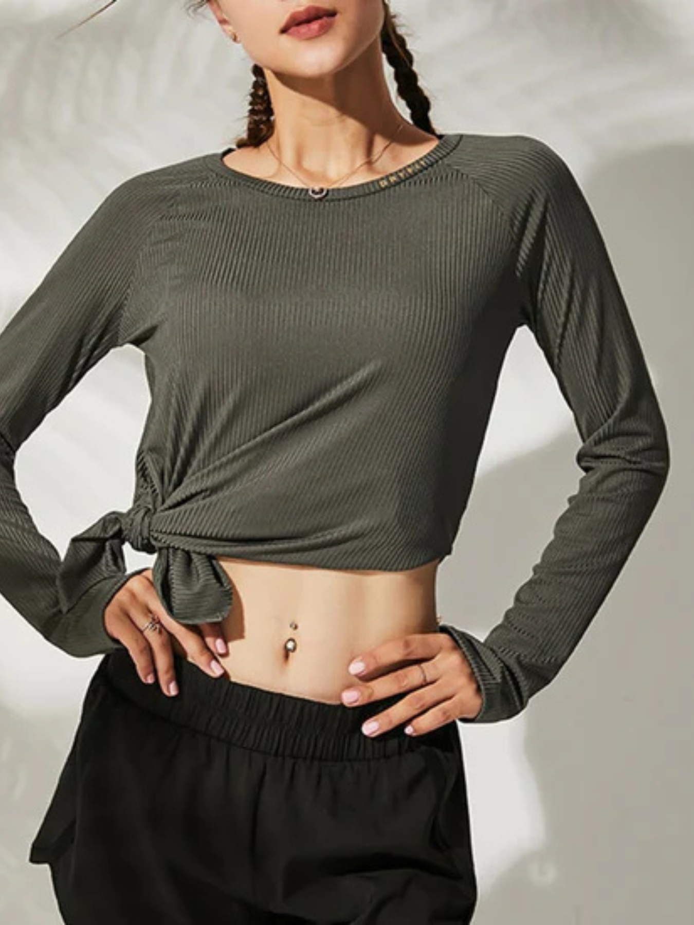 T-shirt Dry Fit Manga Longa
