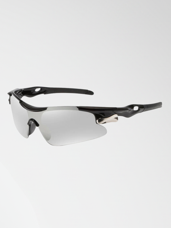 Strix Prata - Óculos de Sol para Corrida Ciclismo e Beach Tennis